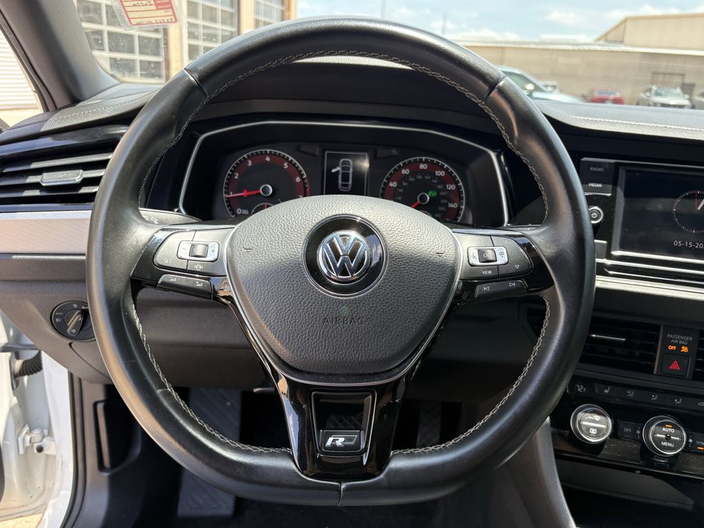 2019 Volkswagen Jetta R-Line White at DeMontrond Auto Country