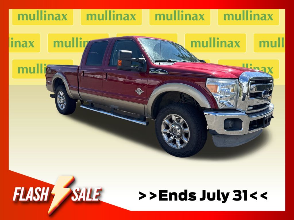 Ruby Red Metallic Tinted Clearcoat 2014 Ford F-250 Super Duty Pickup Truck Four-Wheel Drive 6-Speed Automatic Overdrive