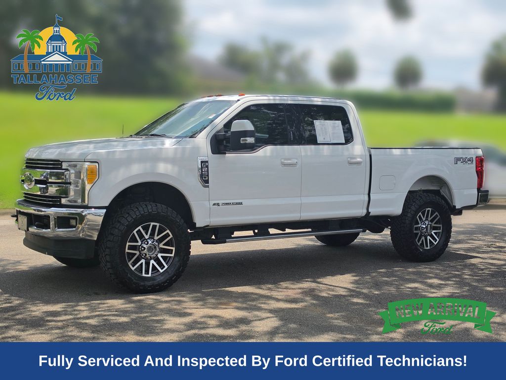 Oxford White 2017 Ford F-250 Super Duty Pickup Truck Four-Wheel Drive 6-Speed Automatic