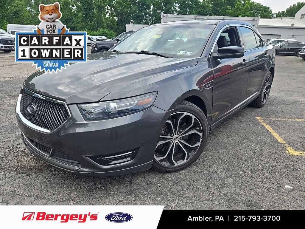 Gray (Magnetic) 2018 Ford Taurus Sedan All-Wheel Drive 6-Speed Automatic