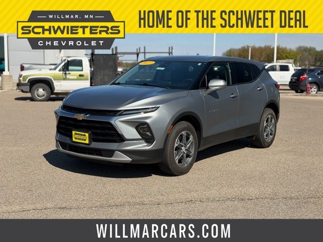 Sterling Gray Metallic 2023 Chevrolet Blazer SUV / Crossover Front-Wheel Drive 9-Speed Automatic Overdrive