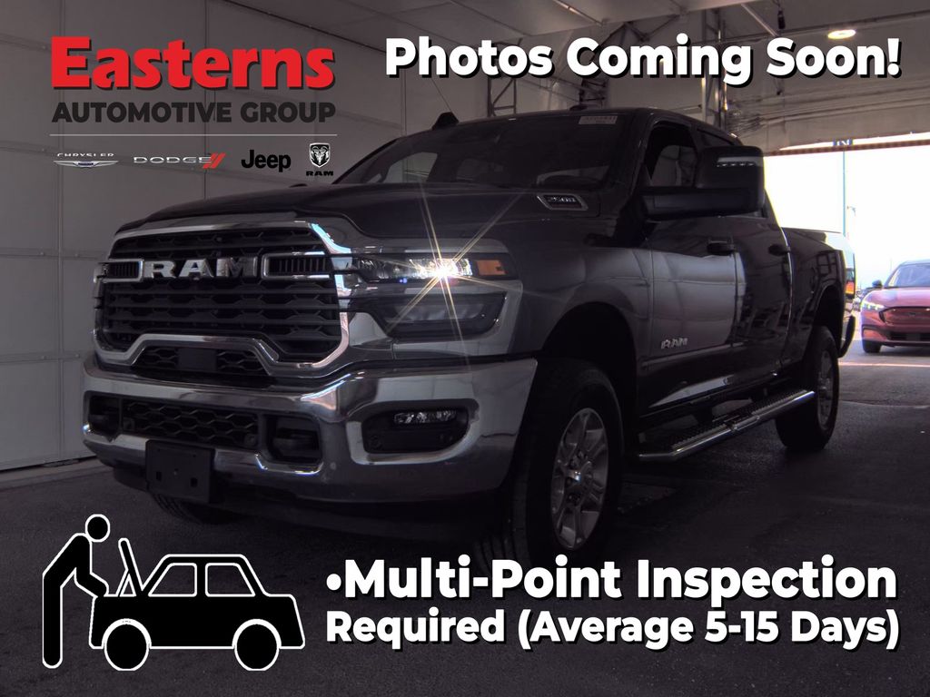 Gray (Granite Crystal Metallic Clearcoat) 2025 RAM 2500 Pickup Truck Four-Wheel Drive 8-Speed Automatic