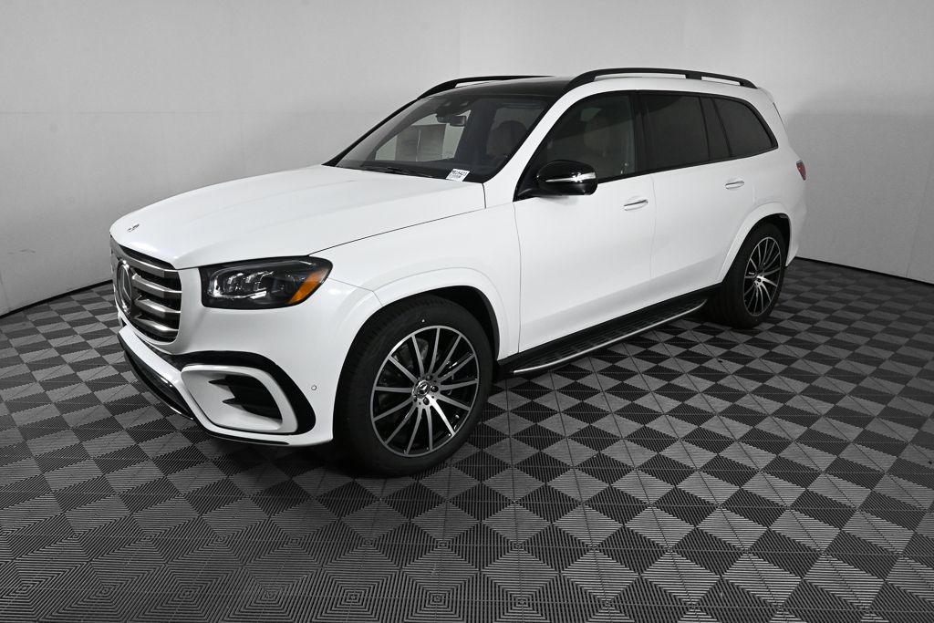 Moonlight White 2026 Mercedes-Benz GLS SUV / Crossover All-Wheel Drive 9-Speed Automatic