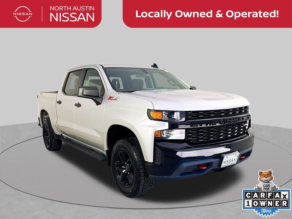 Silver Ice Metallic 2022 Chevrolet Silverado 1500 Pickup Truck Four-Wheel Drive Automatic