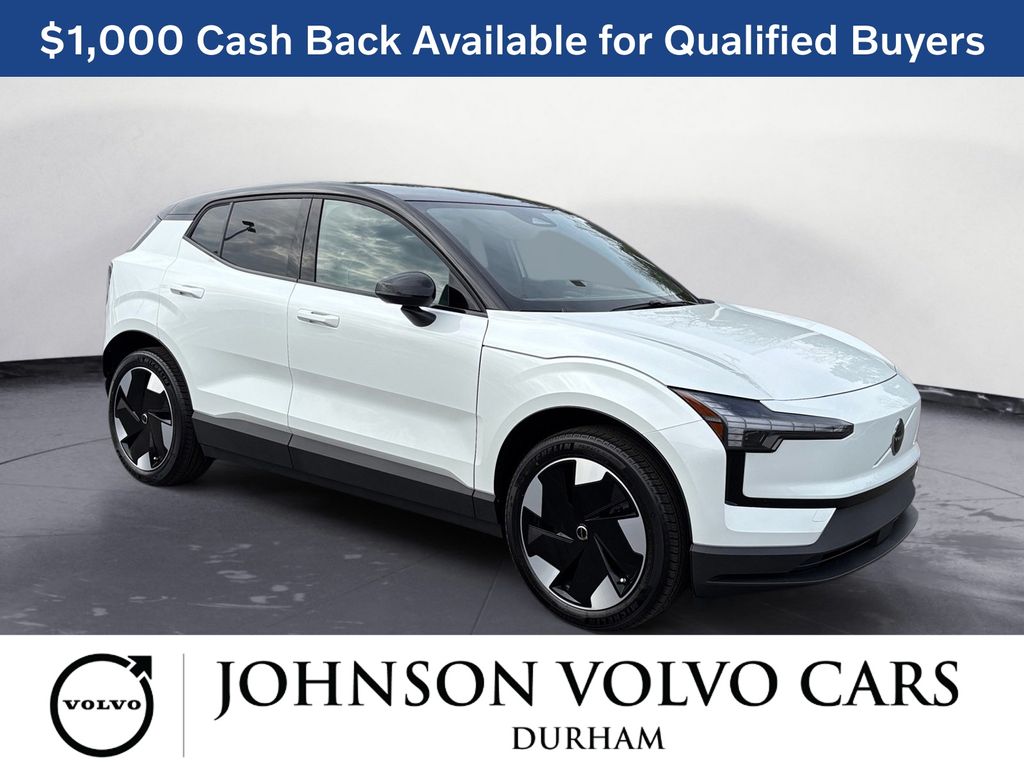Crystal White 2026 Volvo EX30 Twin Plus eAWD SUV / Crossover All-Wheel Drive 1-Speed Automatic