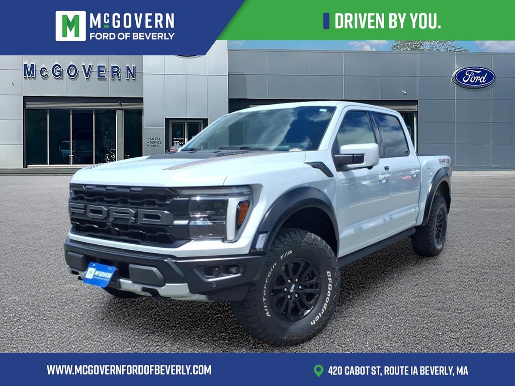 White Metallic 2025 Ford F-150 Pickup Truck Four-Wheel Drive Automatic
