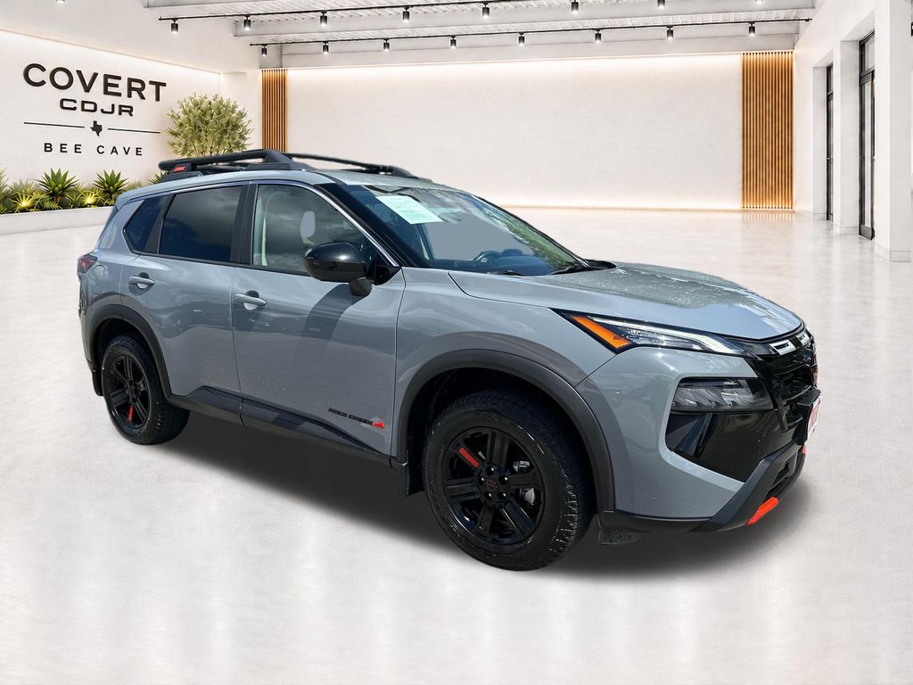 Boulder Gray 2025 Nissan Rogue SUV / Crossover All-Wheel Drive Continuously Variable Transmission