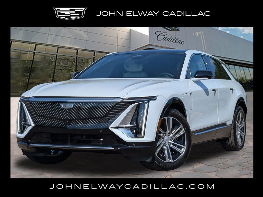 Vibrant White Tricoat 2026 Cadillac LYRIQ SUV / Crossover All-Wheel Drive 1-Speed Automatic