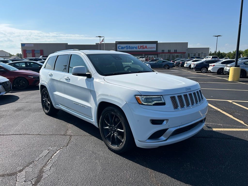 Bright White Clearcoat 2016 Jeep Grand Cherokee SUV / Crossover Four-Wheel Drive 8-Speed Automatic