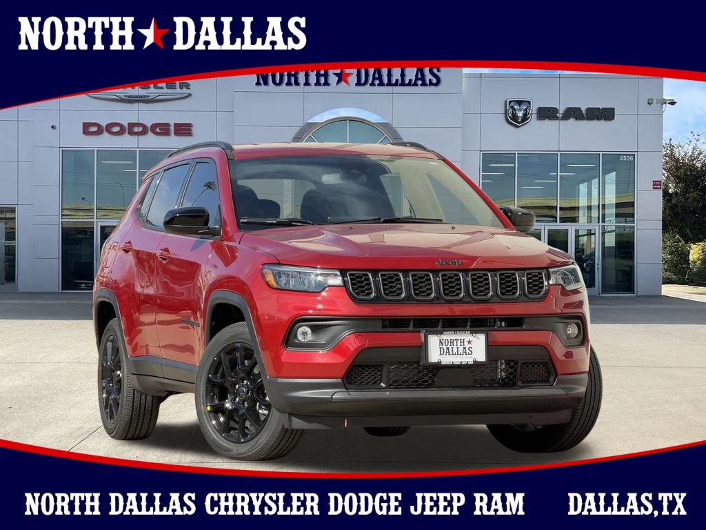 Red Hot Pearlcoat 2026 Jeep Compass SUV / Crossover Four-Wheel Drive 8-Speed Automatic