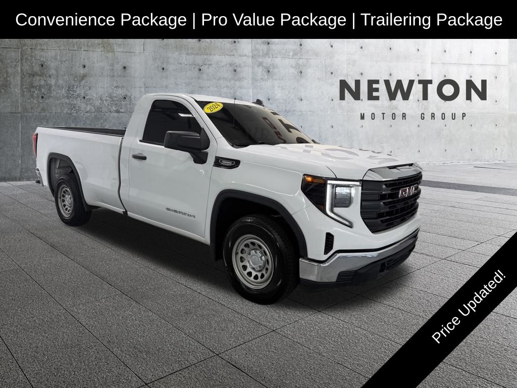 Summit White 2024 GMC Sierra 1500 Pickup Truck 4X2 8-Speed Automatic