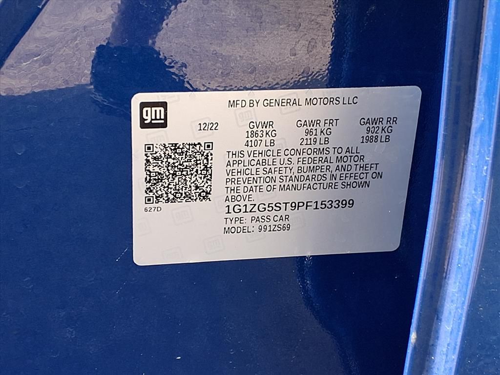 2023 Chevrolet Malibu RS Blue at DeMontrond Gulf Freeway