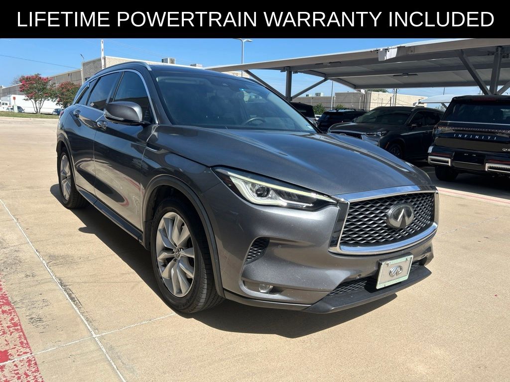 Gray (Graphite Shadow) 2019 INFINITI QX50 SUV / Crossover All-Wheel Drive Continuously Variable Transmission