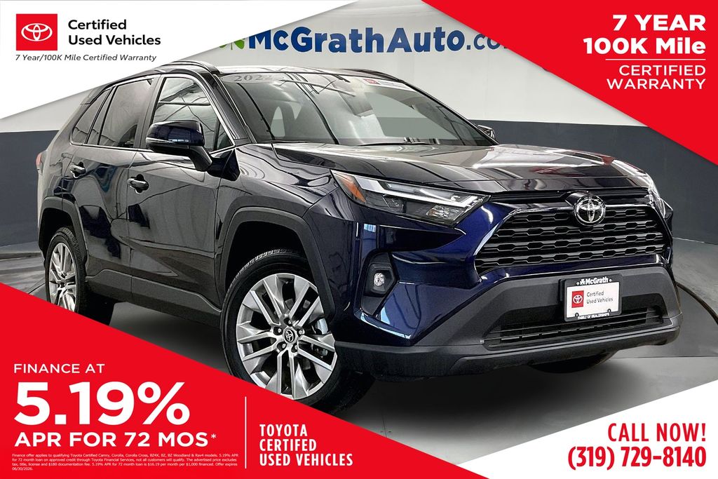 Blueprint 2022 Toyota RAV4 XLE Premium FWD SUV / Crossover Front-Wheel Drive 8-Speed Automatic