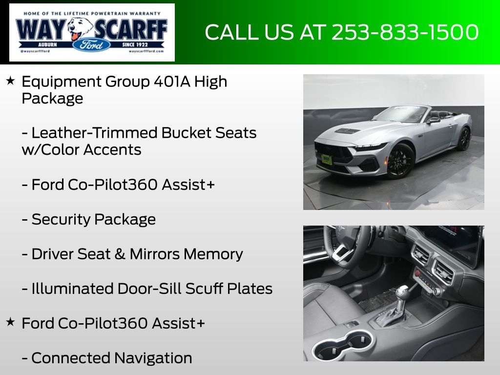2025 Ford Mustang GT Premium Convertible