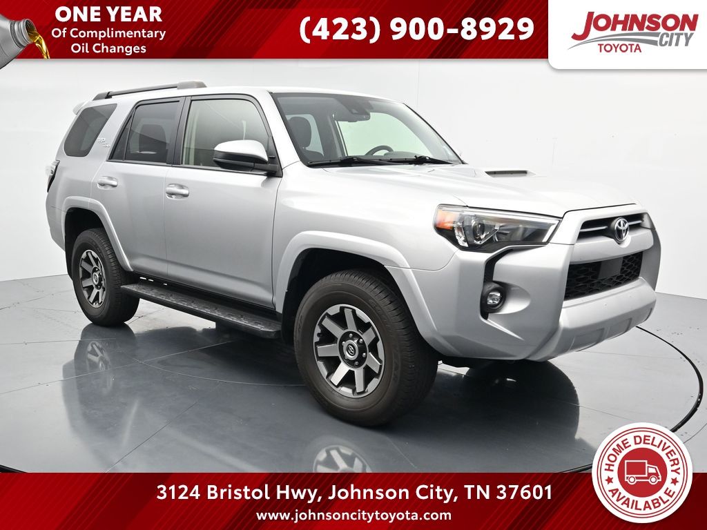Classic Silver Metallic 2023 Toyota 4Runner SUV / Crossover Four-Wheel Drive 5-Speed Automatic