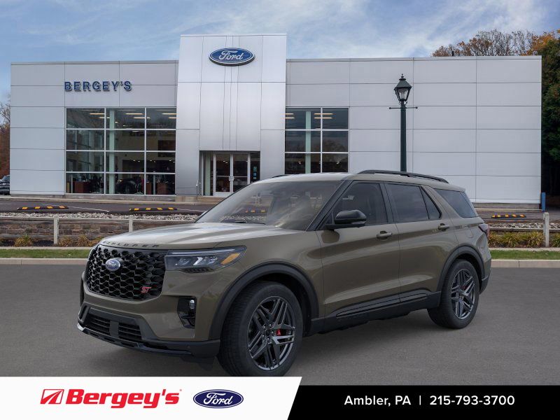 Marsh Gray 2026 Ford Explorer ST AWD SUV / Crossover All-Wheel Drive Automatic