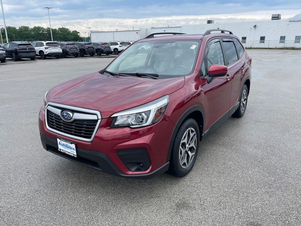 Crimson Red Pearl 2019 Subaru Forester SUV / Crossover All-Wheel Drive Continuously Variable Transmission