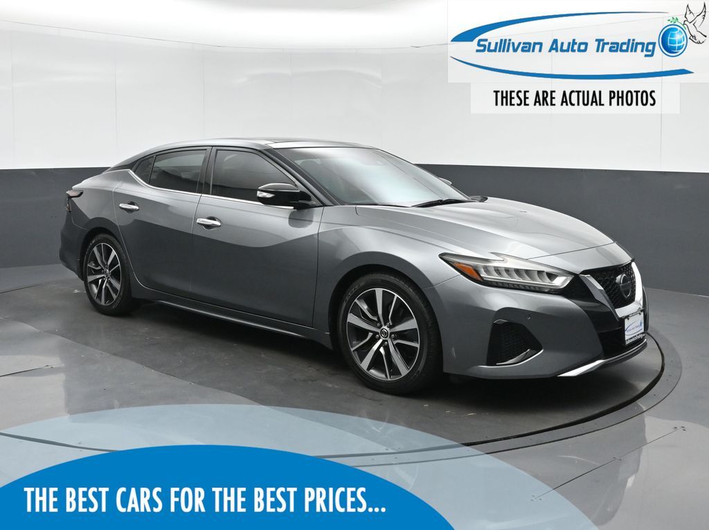 Gray (Gun Metallic) 2020 Nissan Maxima Sedan Front-Wheel Drive Continuously Variable Transmission