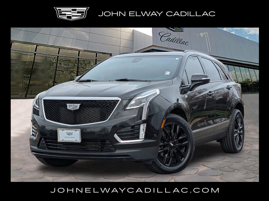 Stellar Black Metallic 2021 Cadillac XT5 Sport AWD SUV / Crossover Four-Wheel Drive 9-Speed Automatic