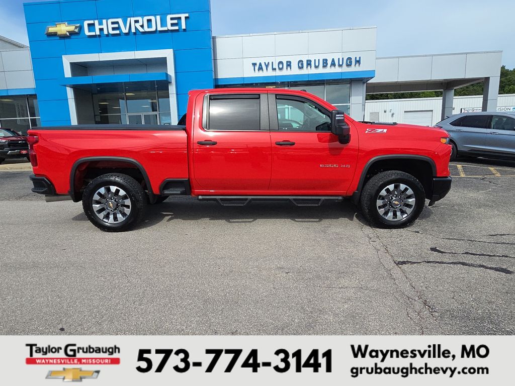 Red Hot 2024 Chevrolet Silverado 2500HD Pickup Truck Four-Wheel Drive Automatic