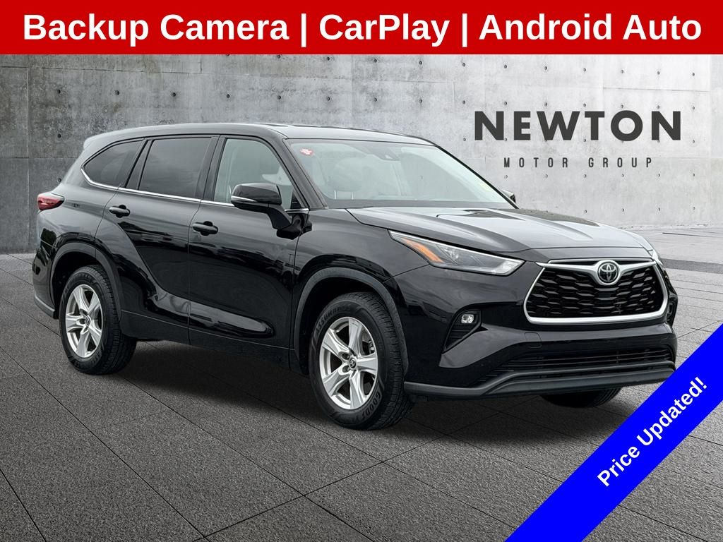 Amber 2022 Toyota Highlander SUV / Crossover Front-Wheel Drive 8-Speed Automatic