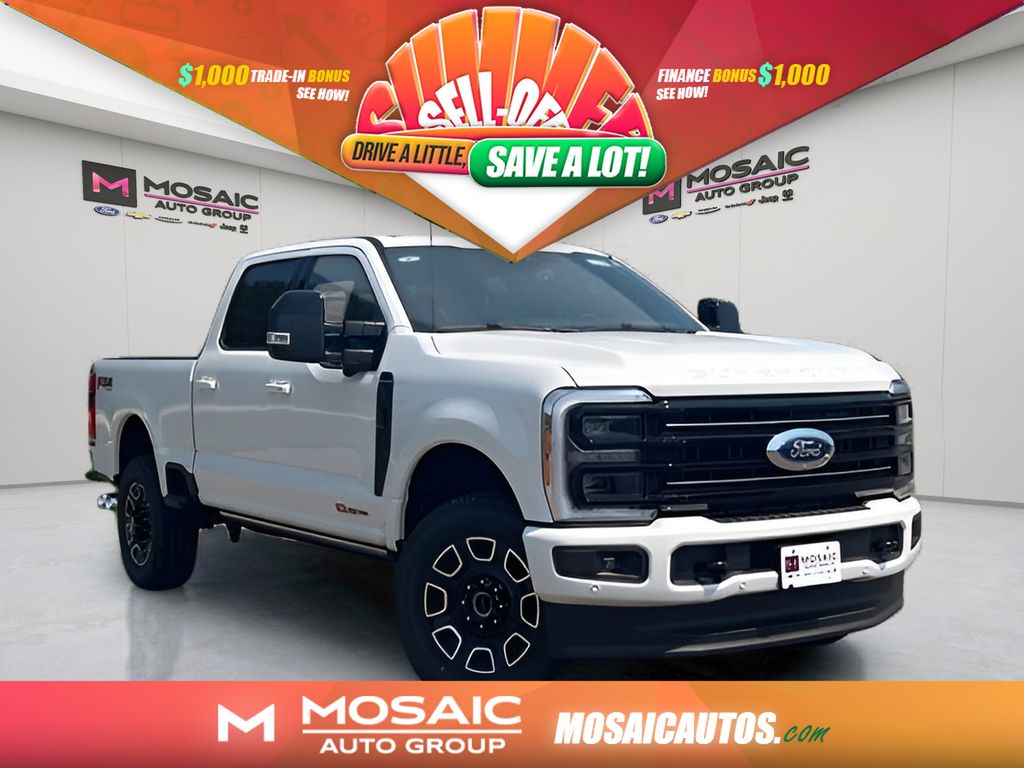 New 2025 Ford F-350SD Platinum Trucks