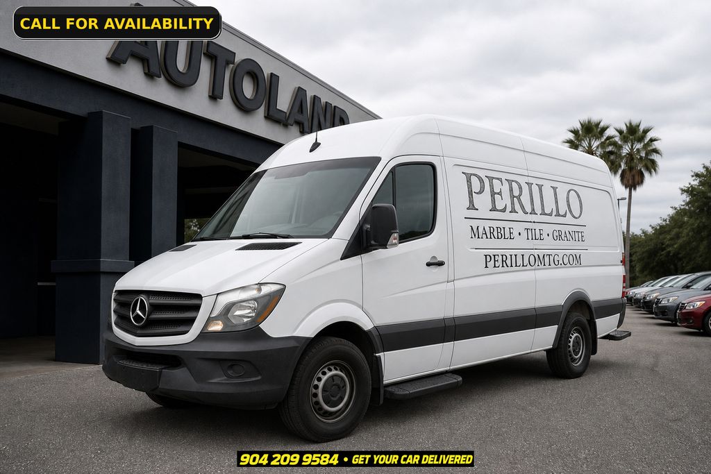 Arctic White 2017 Mercedes-Benz Sprinter Cargo Van 4X2 5-Speed Automatic