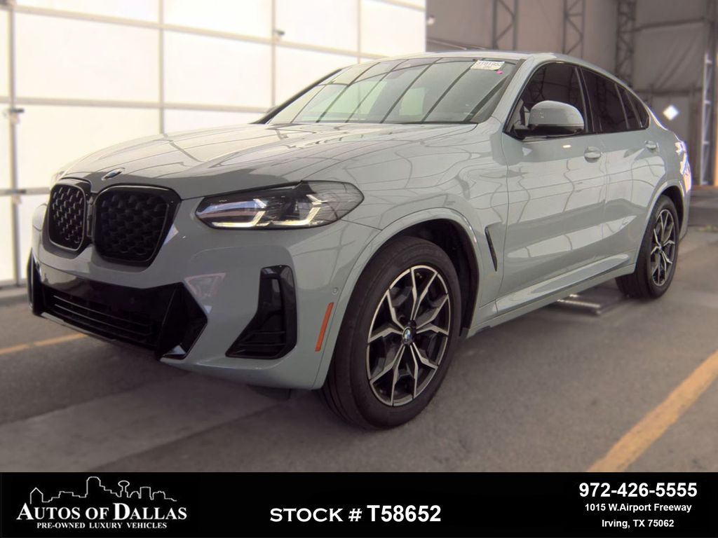 Brooklyn Gray Metallic 2024 BMW X4 SUV / Crossover All-Wheel Drive 8-Speed Automatic