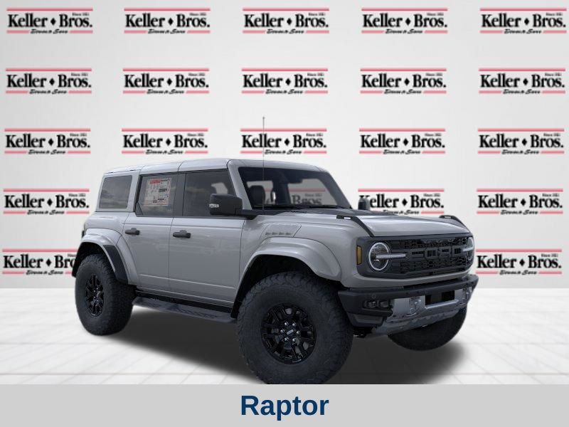 Avalanche Gray 2026 Ford Bronco Raptor SUV / Crossover Four-Wheel Drive Automatic
