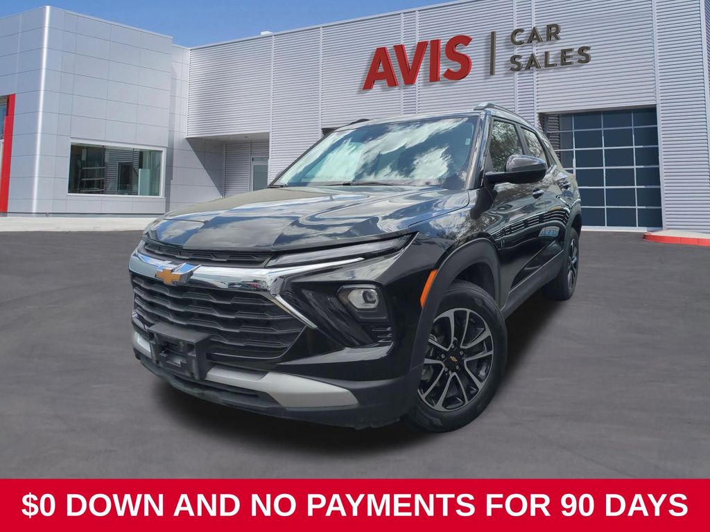 Black 2025 Chevrolet Trailblazer SUV / Crossover Four-Wheel Drive 9-Speed Automatic