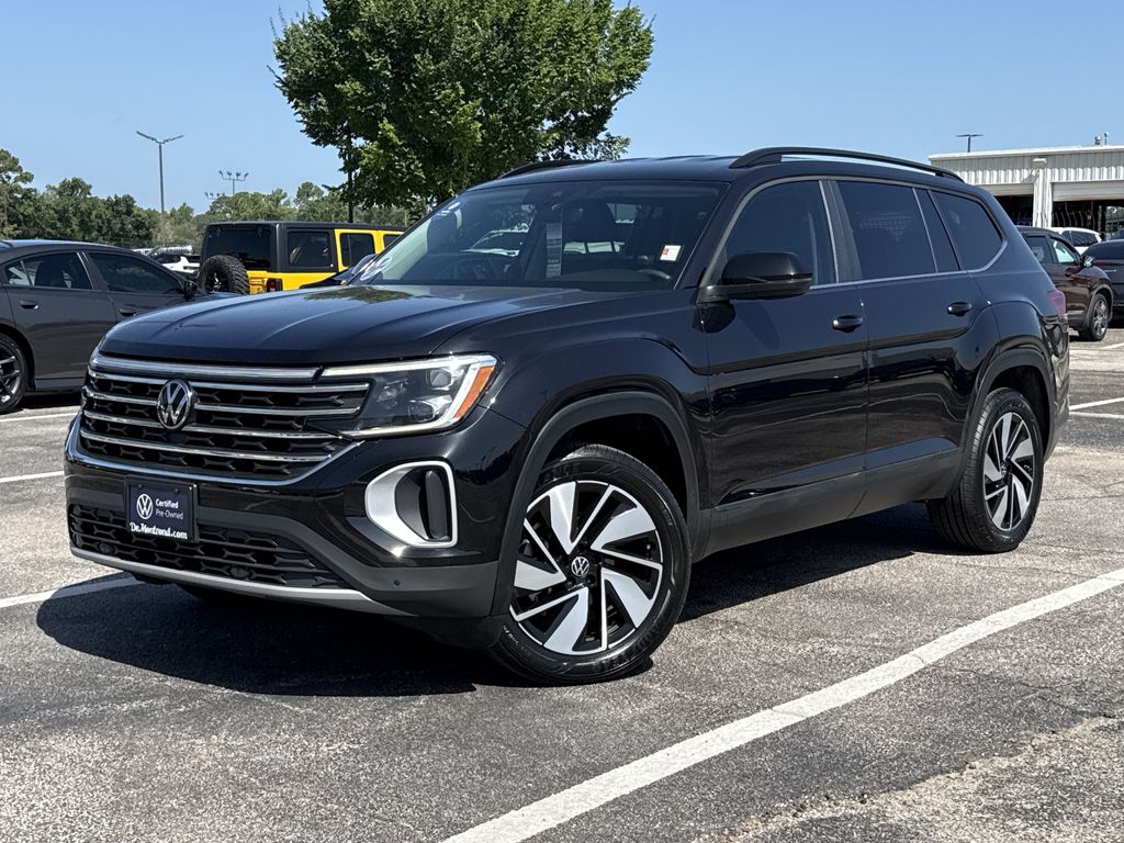 2024 Volkswagen Atlas 2.0T SE w/Technology Black at DeMontrond Auto Country