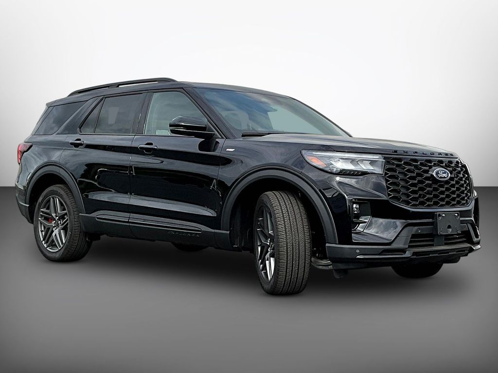 Black Metallic 2026 Ford Explorer SUV / Crossover All-Wheel Drive Automatic