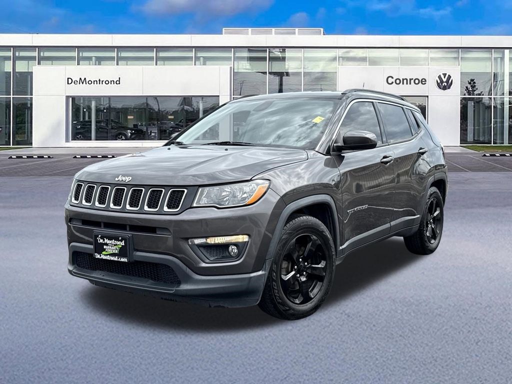 2020 Jeep Compass Latitude Gray at Mac Haik CDJR North Houston