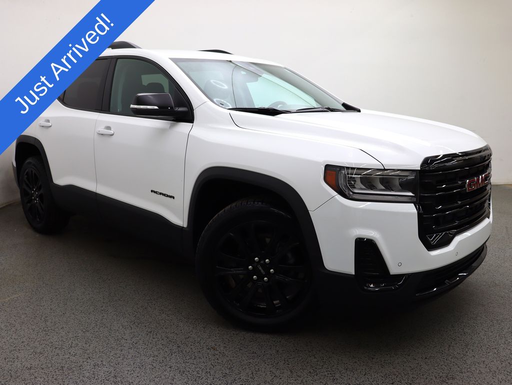 Summit White 2023 GMC Acadia SLE AWD SUV / Crossover Four-Wheel Drive 9-Speed Automatic