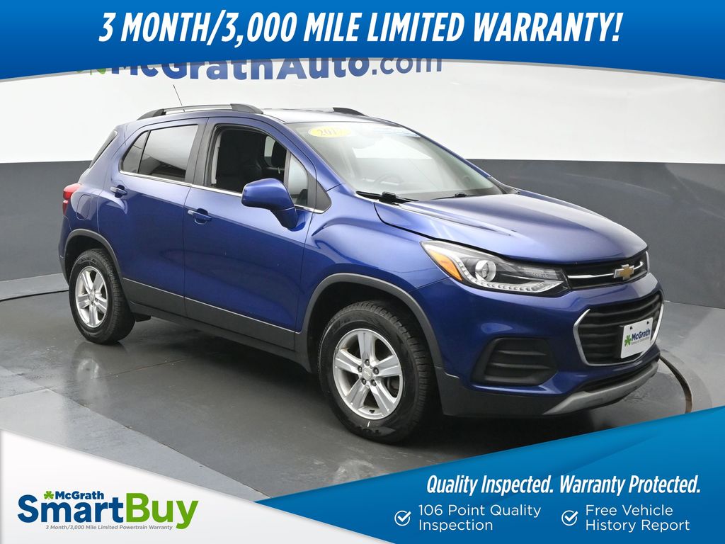 Blue Topaz Metallic 2017 Chevrolet Trax LT AWD SUV / Crossover All-Wheel Drive 6-Speed Automatic