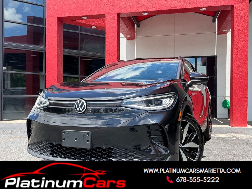 Black 2023 Volkswagen ID.4 SUV / Crossover Rear-Wheel Drive Automatic