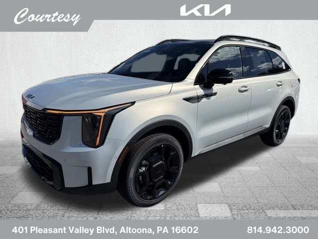 White (Ivory Silver) 2026 Kia Sorento SUV / Crossover All-Wheel Drive 8-Speed Dual Clutch