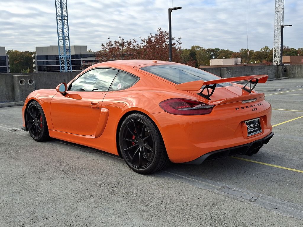 2016 Porsche Cayman GT4 6