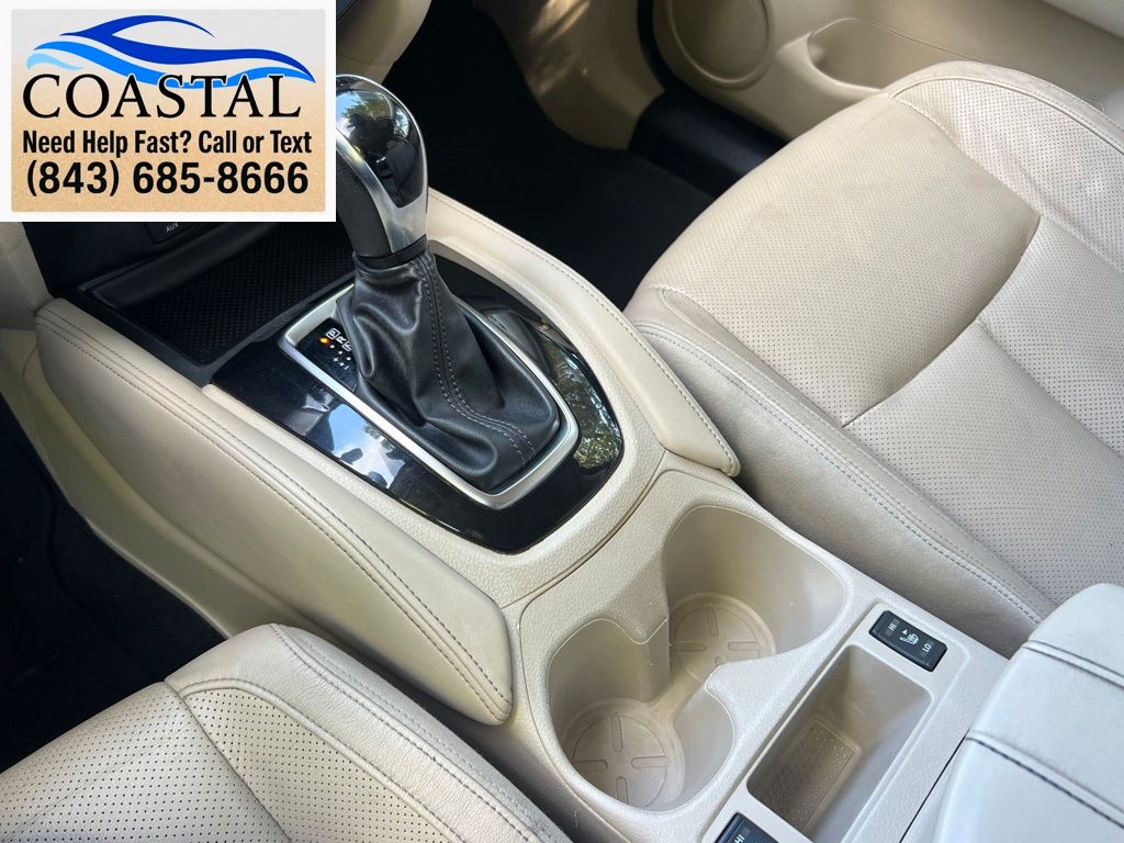2017 Nissan Rogue SL Red at Coastal Chevrolet Cadillac