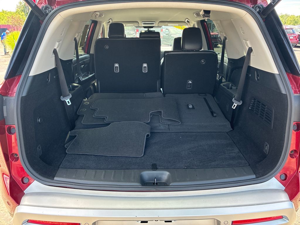 2023 Nissan Pathfinder SL Red at Bob Ruth Ford
