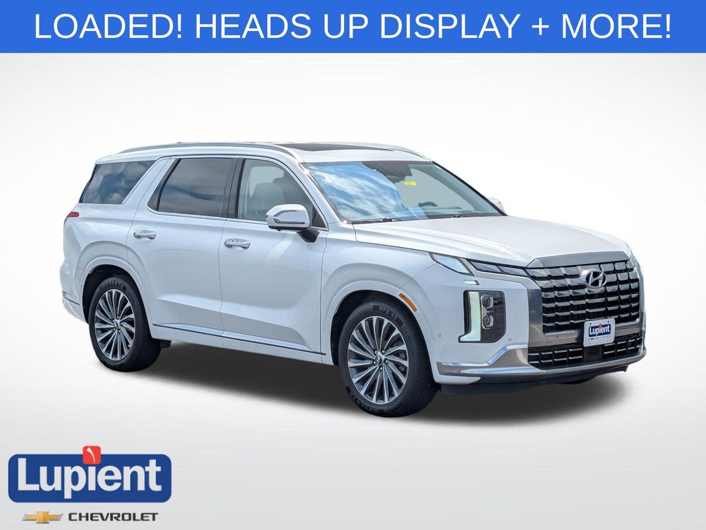 Hyper White 2024 Hyundai Palisade SUV / Crossover All-Wheel Drive 8-Speed Automatic