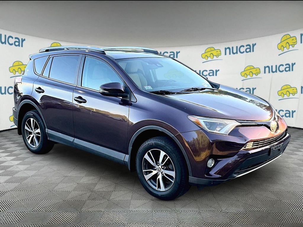 Red 2017 Toyota RAV4 SUV / Crossover All-Wheel Drive 6-Speed Automatic