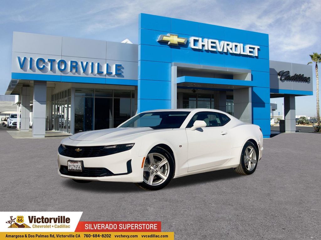 Summit White 2023 Chevrolet Camaro Coupe Rear-Wheel Drive 8-Speed Automatic