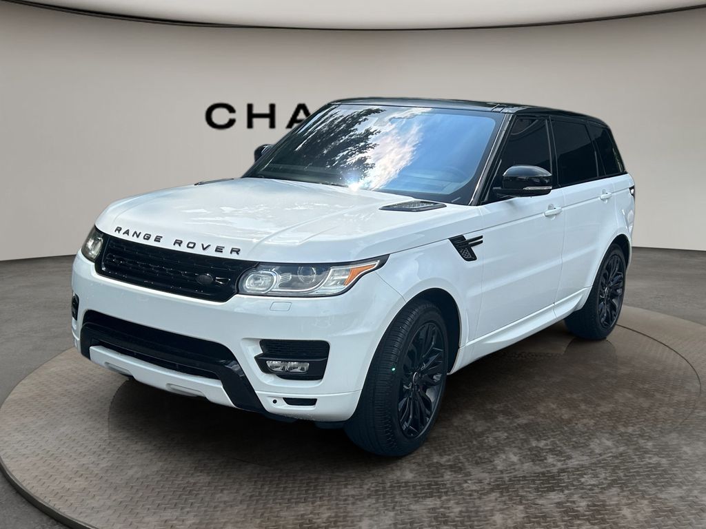 White 2016 Land Rover Range Rover Sport SUV / Crossover All-Wheel Drive 8-Speed Automatic