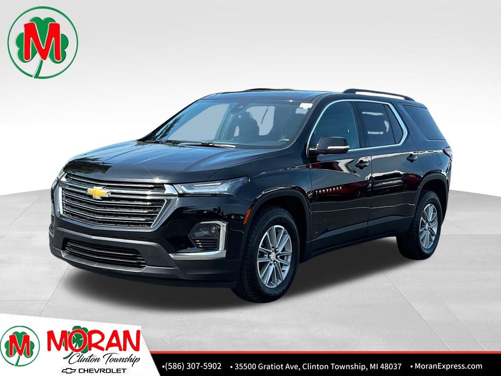 Black Metallic 2023 Chevrolet Traverse SUV / Crossover Front-Wheel Drive 9-Speed Automatic