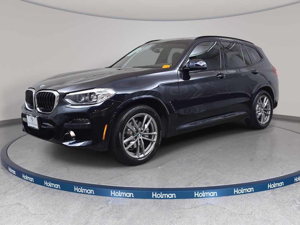 Carbon Black Metallic 2021 BMW X3 SUV / Crossover All-Wheel Drive 8-Speed Automatic