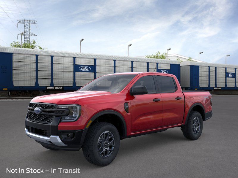 Ruby Red Metallic Tinted Clearcoat 2026 Ford Ranger Pickup Truck Four-Wheel Drive Automatic