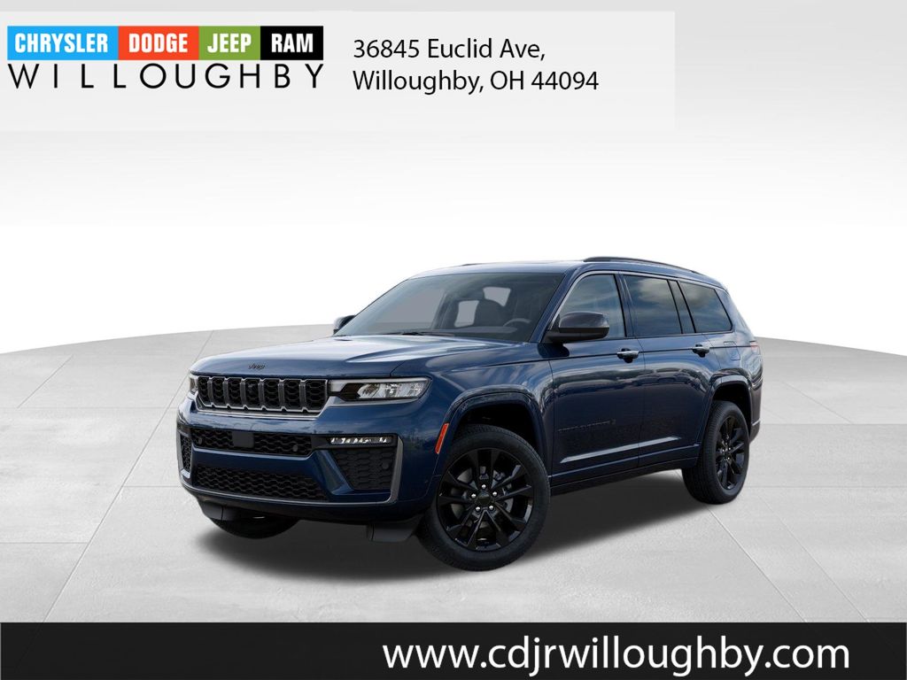 Fathom Blue Pearlcoat 2026 Jeep Grand Cherokee L SUV / Crossover Four-Wheel Drive 8-Speed Automatic