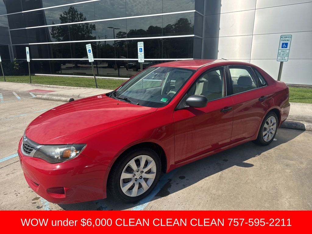 Rlg 2008 Subaru Impreza 2.5i Sedan All-Wheel Drive 4-Speed Automatic Overdrive
